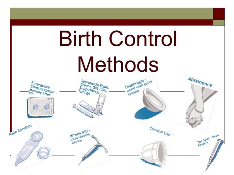 Birth Control Methods: A Comparison 